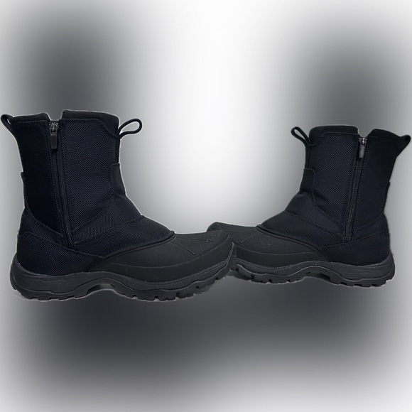 LL Bean Storm Chaser Boots Tek 2.5 Waterproof‎ Men\'s 10.5 Black Insulated LL Bean Black Storm Chaser Men Chelsea Waterproof TEK 2.5  main image 2